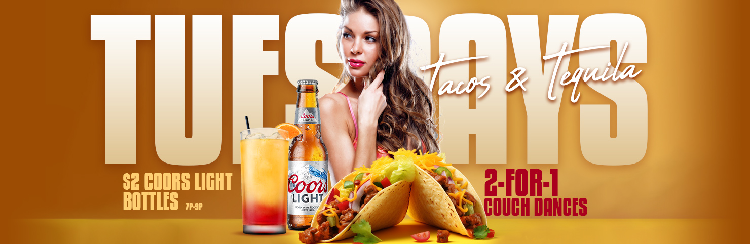 Tacos & Tequila Tuesdays at Cheerleaders New Jersey