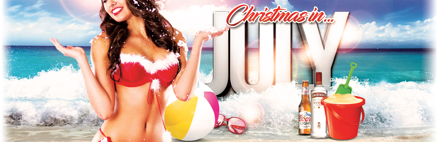 Christmas In July at Cheerleaders New Jersey