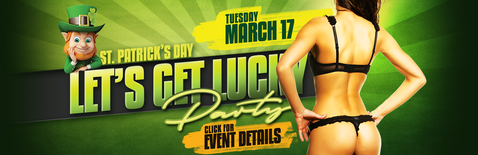 Let’s Get Lucky St. Patrick’s Day Party 2020